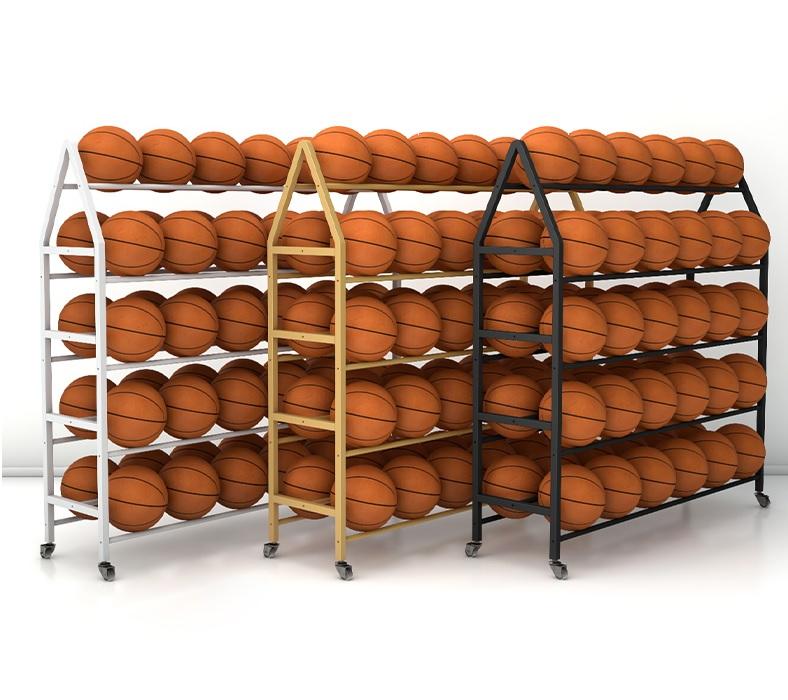 Sport Ball Cart Basketball Ball Soccer Stand Rack Fit for Football Volleyball Basketball Training Equipment Sport Ball Cart Basketball Ball Soccer Stand Rack Fit for Football Volleyball Basketball Training Equipment